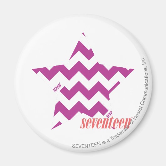 ZigZag Paars 4 Magneet (Voorkant)