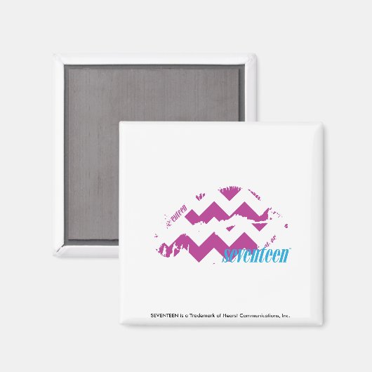 ZigZag Paars Magneet (Voorkant / Achterkant)