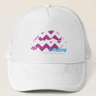 ZigZag Paars Trucker Pet
