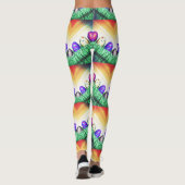 Zigzag paaseieren leggings (Achterkant)
