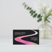 ZigZag Path - Cosmic Path - zwart Visitekaartje (Staand voorkant)