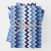 Zigzag patroon 1 inpakpapier vel (In situ)