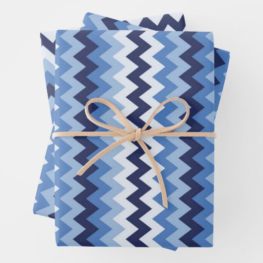 Zigzag patroon 1 inpakpapier vel (In situ)