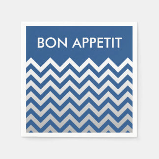 ZIGZAG patroon - grijze gradiënten + uw rug. Servetten