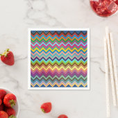 ZIGZAG patroon - kleur + uw ideeën Servetten (Insitu)
