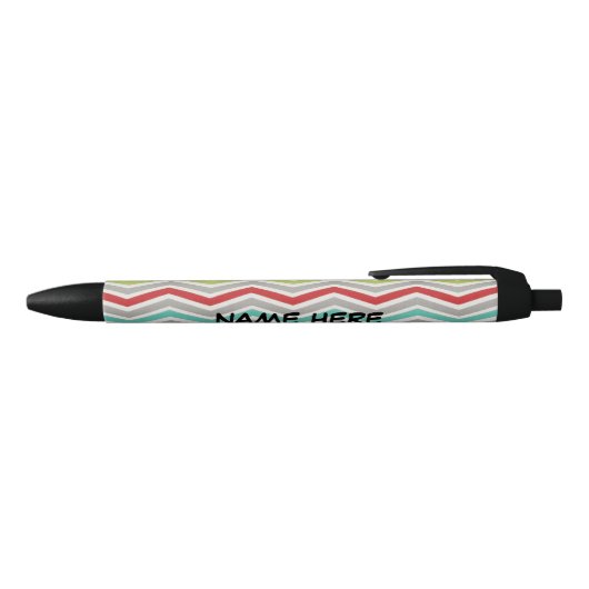 Zigzag Patroon Pen (Bovenkant)