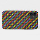 ZigZag Patroon Regenboog Case-Mate iPhone Case (Achterkant (horizontaal))