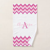 Zigzag Pattern Bad Handdoek (Handdoek)