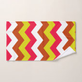 ZIGZAG PATTERN. BAD HANDDOEK (Handdoek)