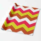 ZIGZAG PATTERN. CADEAUPAPIER (Uitgerold)