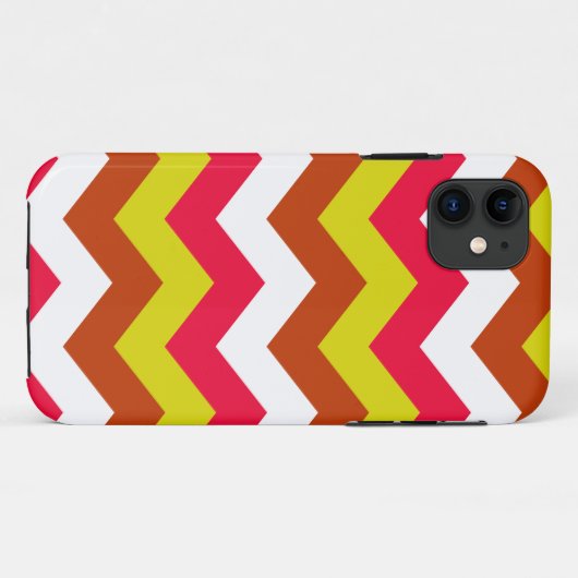 ZIGZAG PATTERN. Case-Mate iPhone CASE (Achterkant (horizontaal))