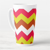 ZIGZAG PATTERN. LATTE MOK (Linkerhoek)