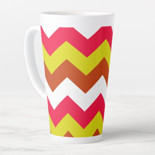 ZIGZAG PATTERN. LATTE MOK (Linkerhoek)