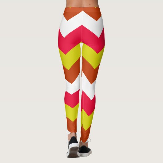 ZIGZAG PATTERN. LEGGINGS (Achterkant)