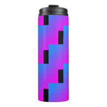 Zigzag Pink Blue Black Paars 4Roxy