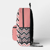 Zigzag Pulse Rugzak — Gepersonaliseerde stijl (Rechts)
