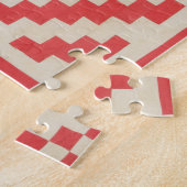 Zigzag Quilt voor kinderen Legpuzzel (Zijkant)