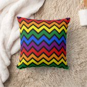 Zigzag Regenboog Draaikussen Kussen (Deken)