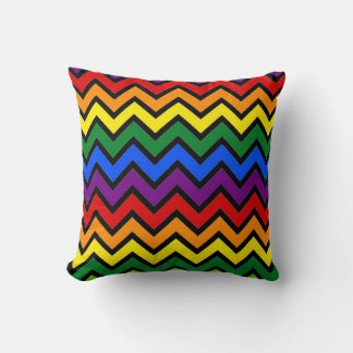 Zigzag Regenboog Draaikussen Kussen