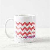ZigZag Roze 2 Koffiemok (Links)