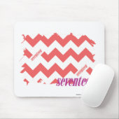 ZigZag Roze 2 Muismat (Met muis)