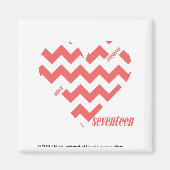 ZigZag Roze 3 Magneet (Voorkant)