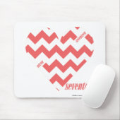 ZigZag Roze 3 Muismat (Met muis)