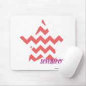 ZigZag Roze 4 Muismat (Met muis)