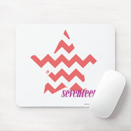 ZigZag Roze 4 Muismat (Met muis)