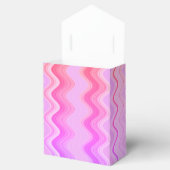 Zigzag Roze Patroon  Bedankdoosjes (Geopend)
