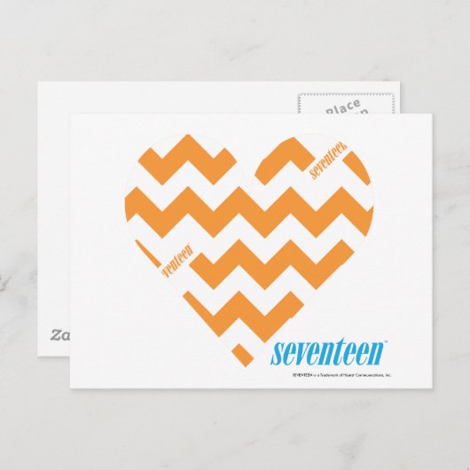 ZigZag Sinaasappel 2 Briefkaart (Voorkant / Achterkant)