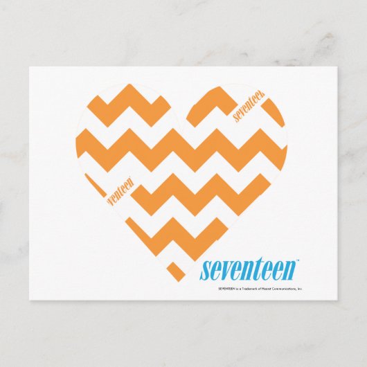 ZigZag Sinaasappel 2 Briefkaart (Voorkant)