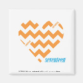 ZigZag Sinaasappel 2 Magneet (Voorkant)