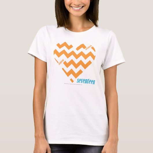ZigZag Sinaasappel 2 T-shirt (Voorkant)