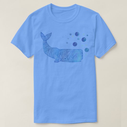 Zigzag Sperm Whale T-shirt (Design voorkant)