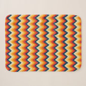 Zigzag Strepen in Aquarel Sherpa Deken (Voorkant (horizontaal))