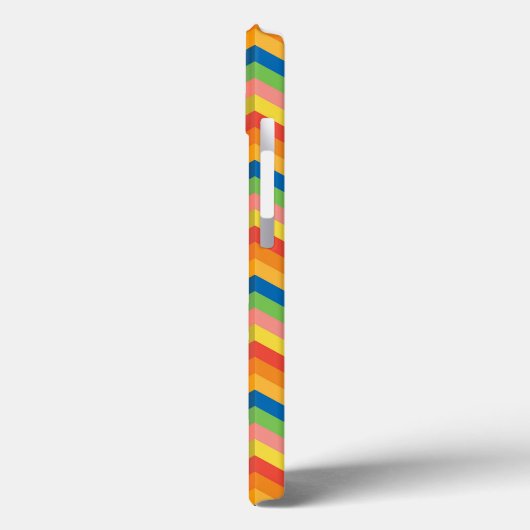 zigzag stripe Case-Mate iPhone case (Achterkant / Links)