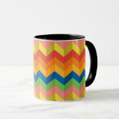 zigzag stripe mok (Voorkant rechts)