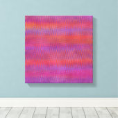 Zigzag Sunset Canvas Afdruk (Insitu (Houten vloer))