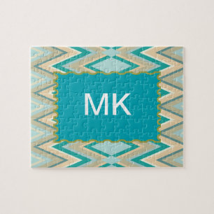 zigzag-telefoons diagonaal legpuzzel