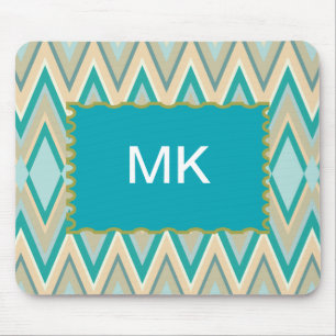 zigzag-telefoons diagonaal muismat