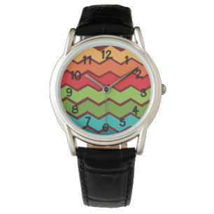 Zigzag uit de jaren zeventig horloge
