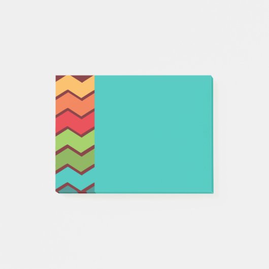 Zigzag uit de jaren zeventig post-it® notes (Voorkant)