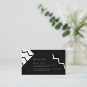 ZigZag Visitekaartje (Staand voorkant)