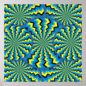 Zigzag Wheelies Poster (Voorkant)