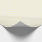 Zigzag Wide - White en Cream Cadeaupapier (Hoek)
