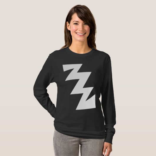 ZigZag - Wit T-shirt (Voorkant volledig)