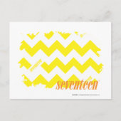 ZigZag Yellow 2 Briefkaart (Voorkant)