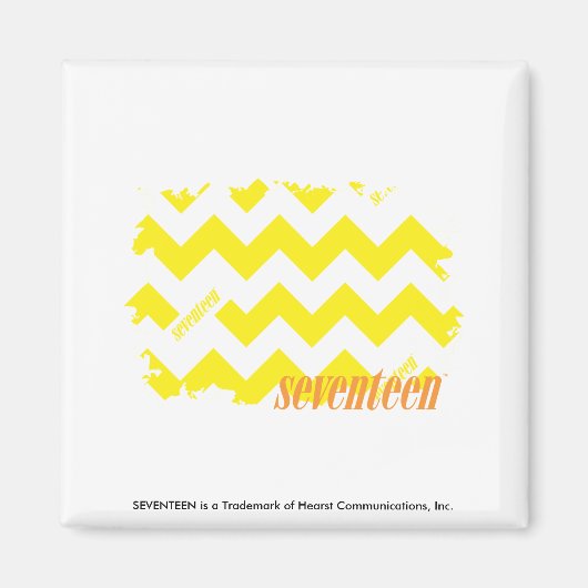 ZigZag Yellow 2 Magneet (Voorkant)