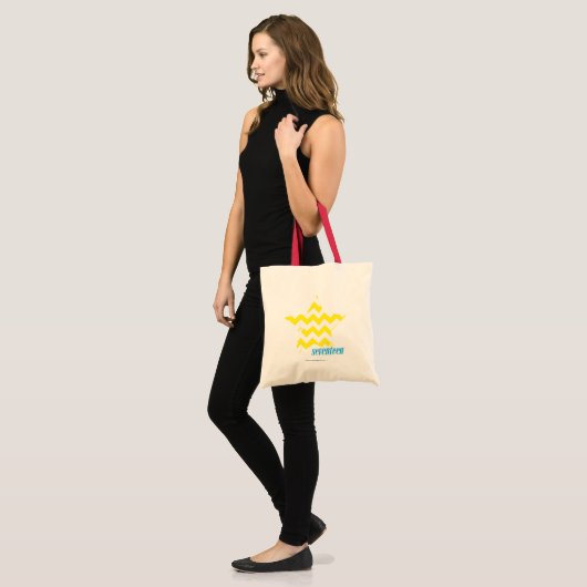 ZigZag Yellow 3 Tote Bag (Voorkant (model))